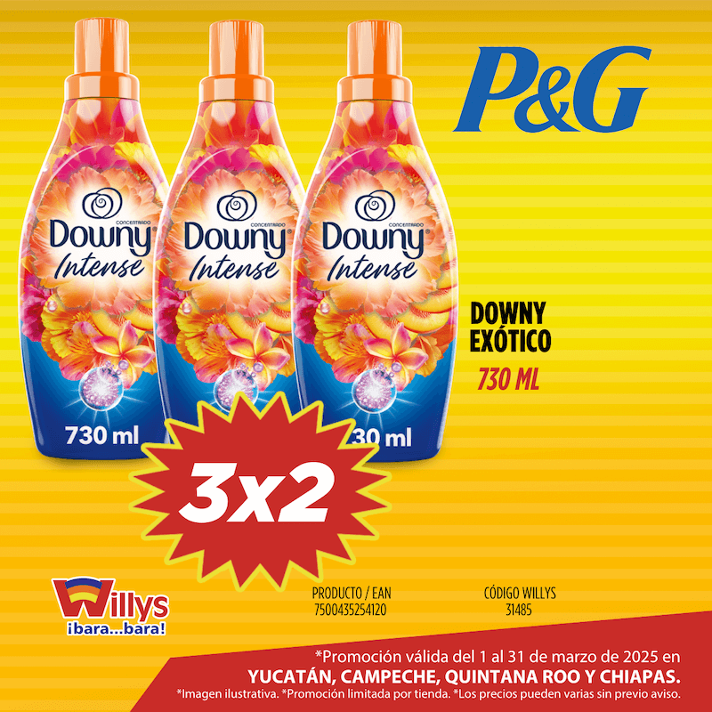 DOWNY EXÓTICO 730ML