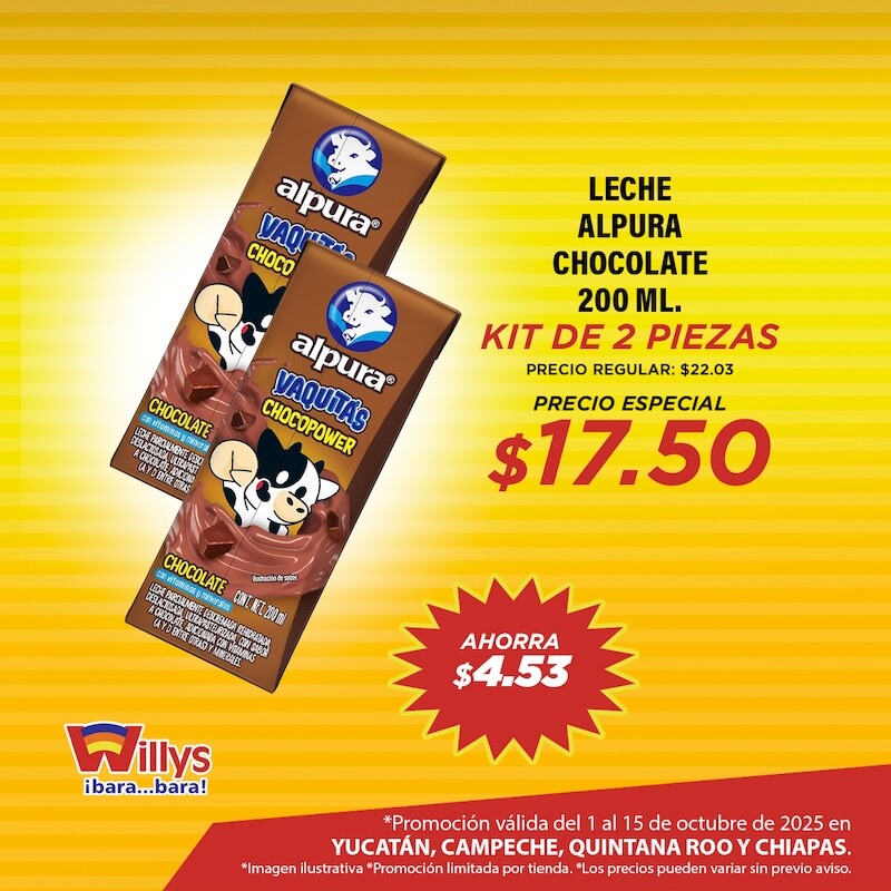 LECHE ALPURA CHOCOLATE 200ML