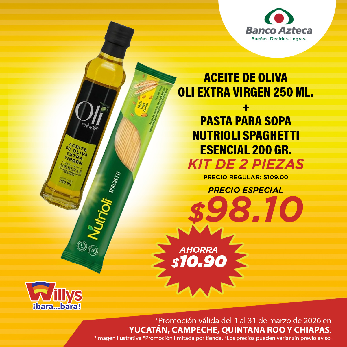 ACEITE DE OLIVA OLI EXTRAVIRGEN 250ML   SPAGHETTI NUTRIOLI ESENCIAL 200GR