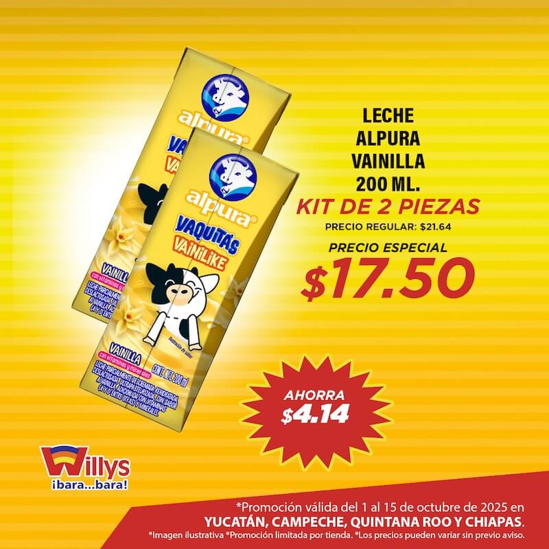 LECHE ALPURA VAINILLA 200ML