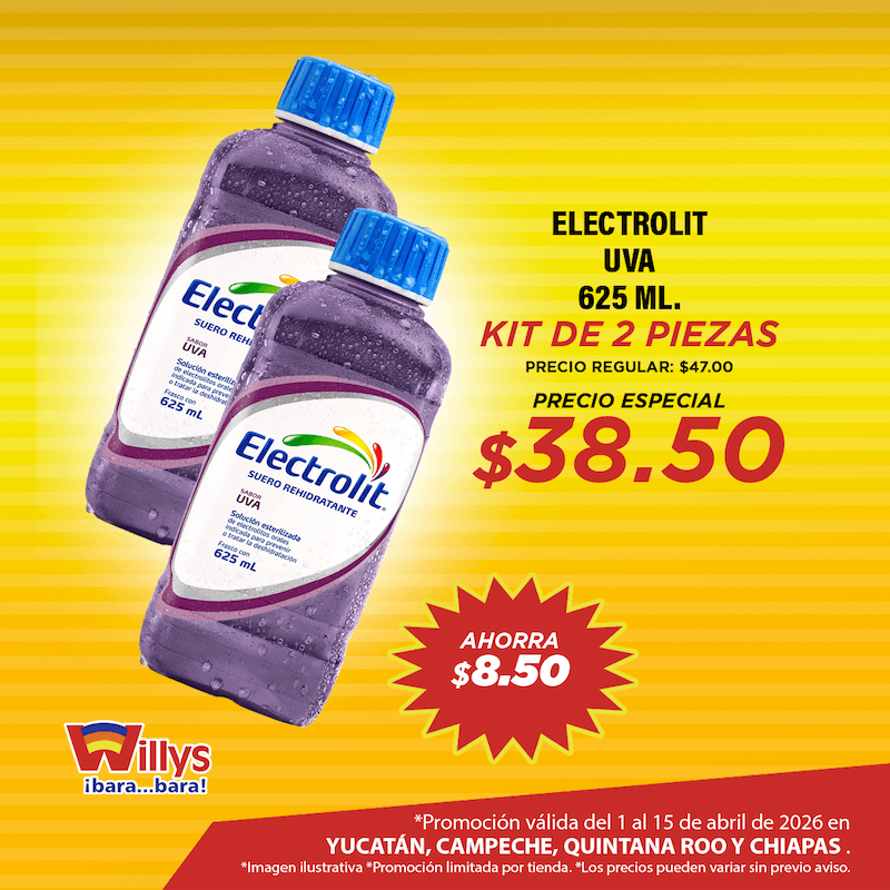 ELECTROLIT UVA 625ML