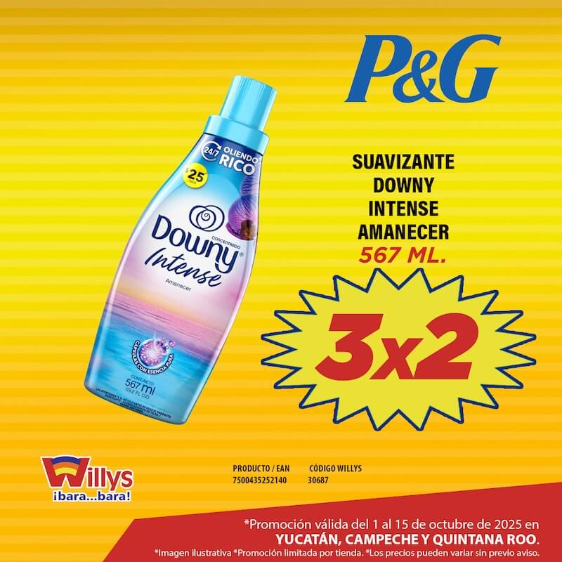SUAVIZANTE DOWNY INTENSE AMANECER 567ML
